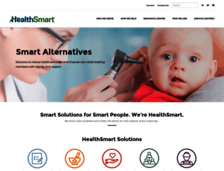 uatwww.healthsmart.com screenshot