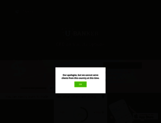 ubanker.com screenshot