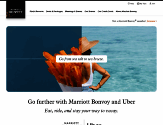 uber.marriott.com screenshot