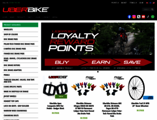 uberbikecomponents.com screenshot