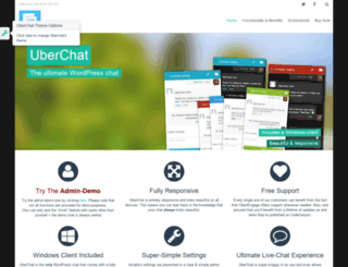 uberchat-demo.clientengage.com screenshot