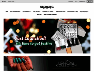 uberchicbeauty.com screenshot