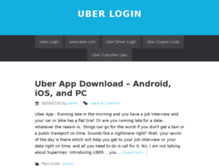 uberlogins.com screenshot