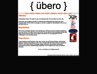 ubero.com screenshot