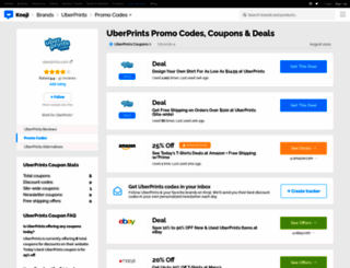 uberprints.bluepromocode.com screenshot