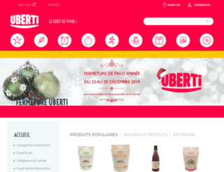 uberti-shop.com screenshot