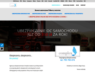 ubezpieczenia-complex.pl screenshot