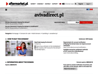 ubezpieczenia.avivadirect.pl screenshot