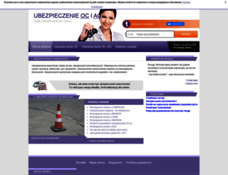 ubezpieczenieocac.com.pl screenshot