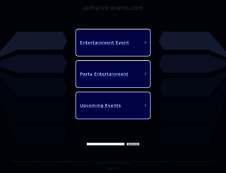 ubifrance-events.com screenshot