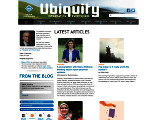 ubiquity.acm.org screenshot