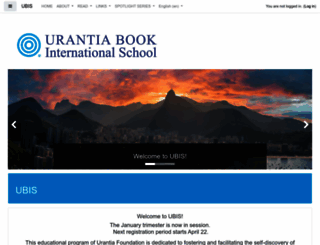 ubis.urantia.org screenshot