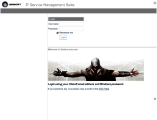 ubisoft.service-now.com screenshot