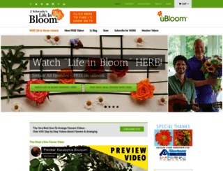 ubloom.com screenshot