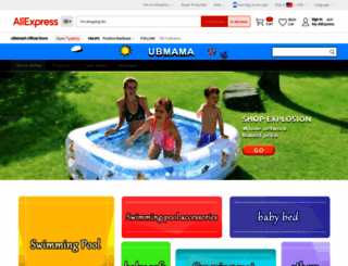 ubmama.aliexpress.com screenshot