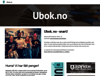 ubok.no screenshot