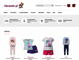 ubraniak.pl screenshot