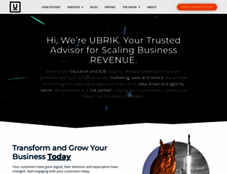 ubrik.com screenshot
