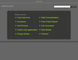 ubrit.com screenshot
