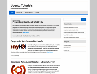 ubuntu-tutorials.com screenshot