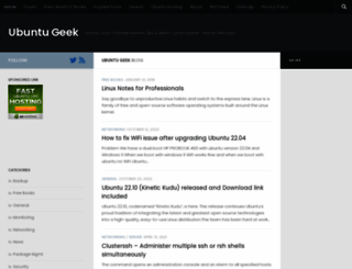 ubuntugeek.com screenshot