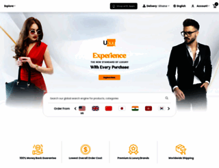 International Online Shopping Store for Luxury Brands