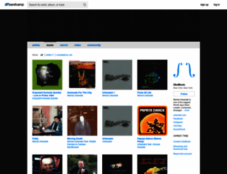 ubxmusic.bandcamp.com screenshot