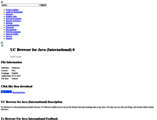 uc-browser-for-java-international.iwdownload.com screenshot