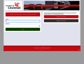 uc-cob.sona-systems.com screenshot