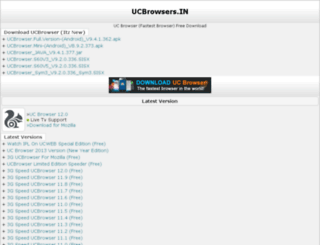 ucbrowsers.in screenshot