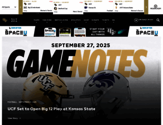ucfknights.com screenshot