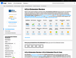 uclaextension.knoji.com screenshot