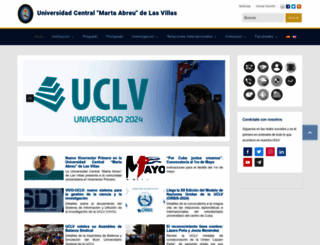 uclv.edu.cu screenshot