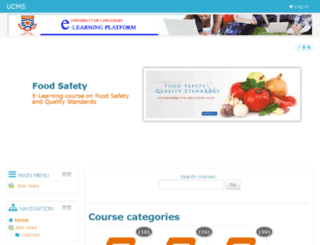 ucms.ucc.edu.gh screenshot