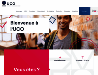 uco.fr screenshot
