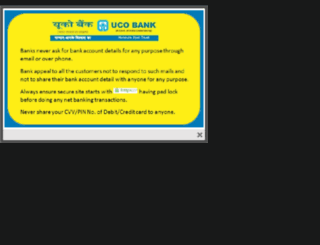 ucobank.in screenshot