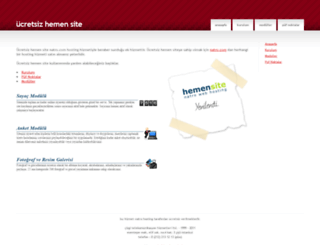 ucretsizhemensite.com screenshot