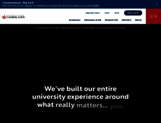 ucumberlands.edu screenshot