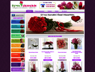 ucyolcicekcilik.com screenshot