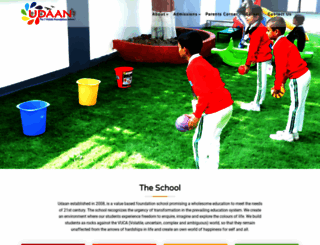 udaanschools.in screenshot