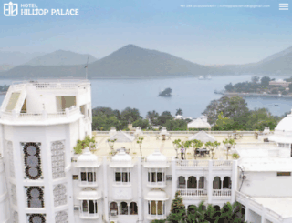 udaipurhotelhilltoppalace.com screenshot