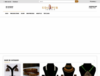 udaipurjewels.com screenshot