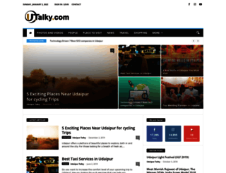 udaipurtalky.com screenshot
