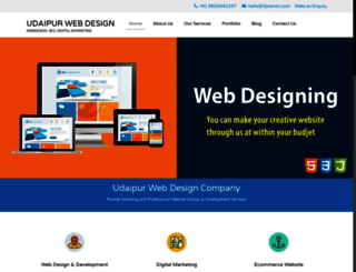 udaipurwebdesigncompany.com screenshot