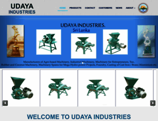 udayaindustrieslk.com screenshot