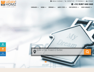 udayhomz.com screenshot