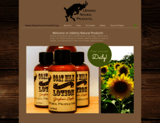 udderlynaturalproducts.com screenshot