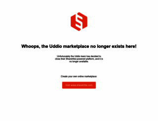 uddio.sharetribe.com screenshot