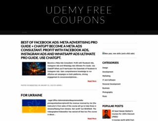 udemy-free-coupons.blogspot.ro screenshot
