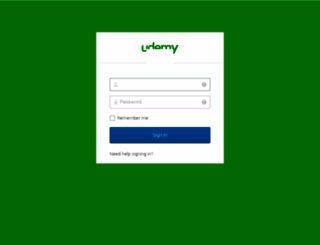udemy.okta.com screenshot